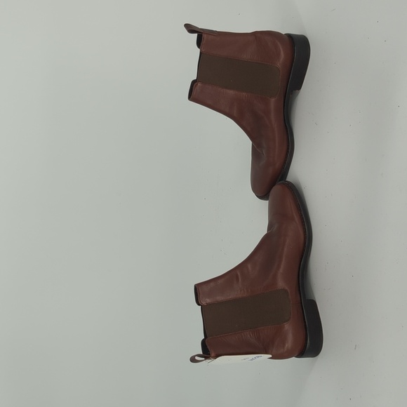 Cole Haan Leather Ankle Chelsea Riding Boots Brown 6B ranch preppy classic - Picture 5 of 14